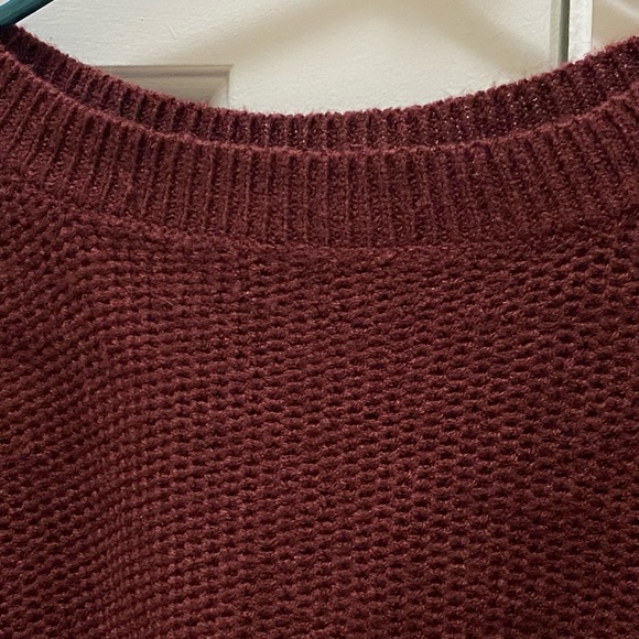 Ambiance apparel sweater with back that laces up - Picture 4 of 8